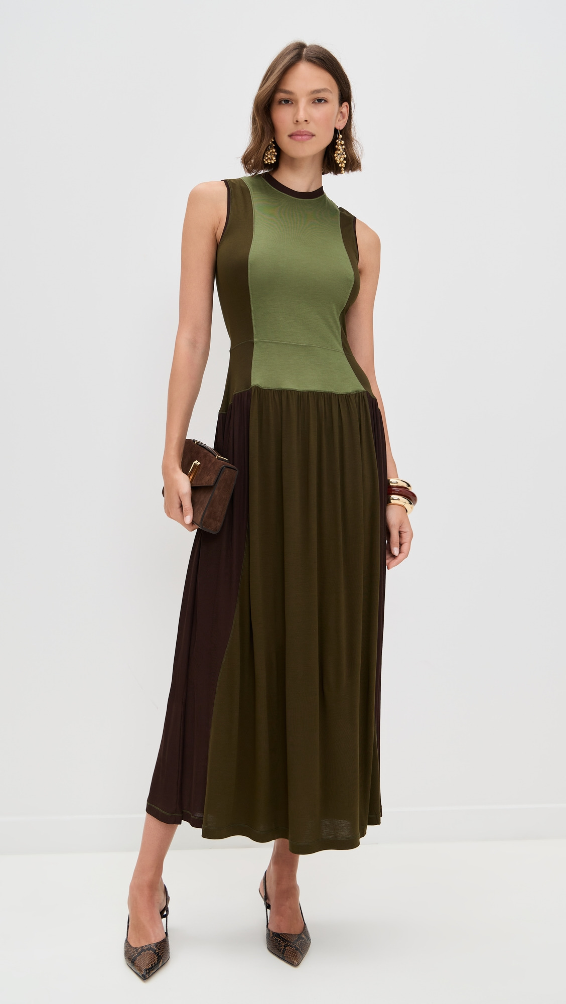 Amaliya Jersey Sleeveless Dress - 4