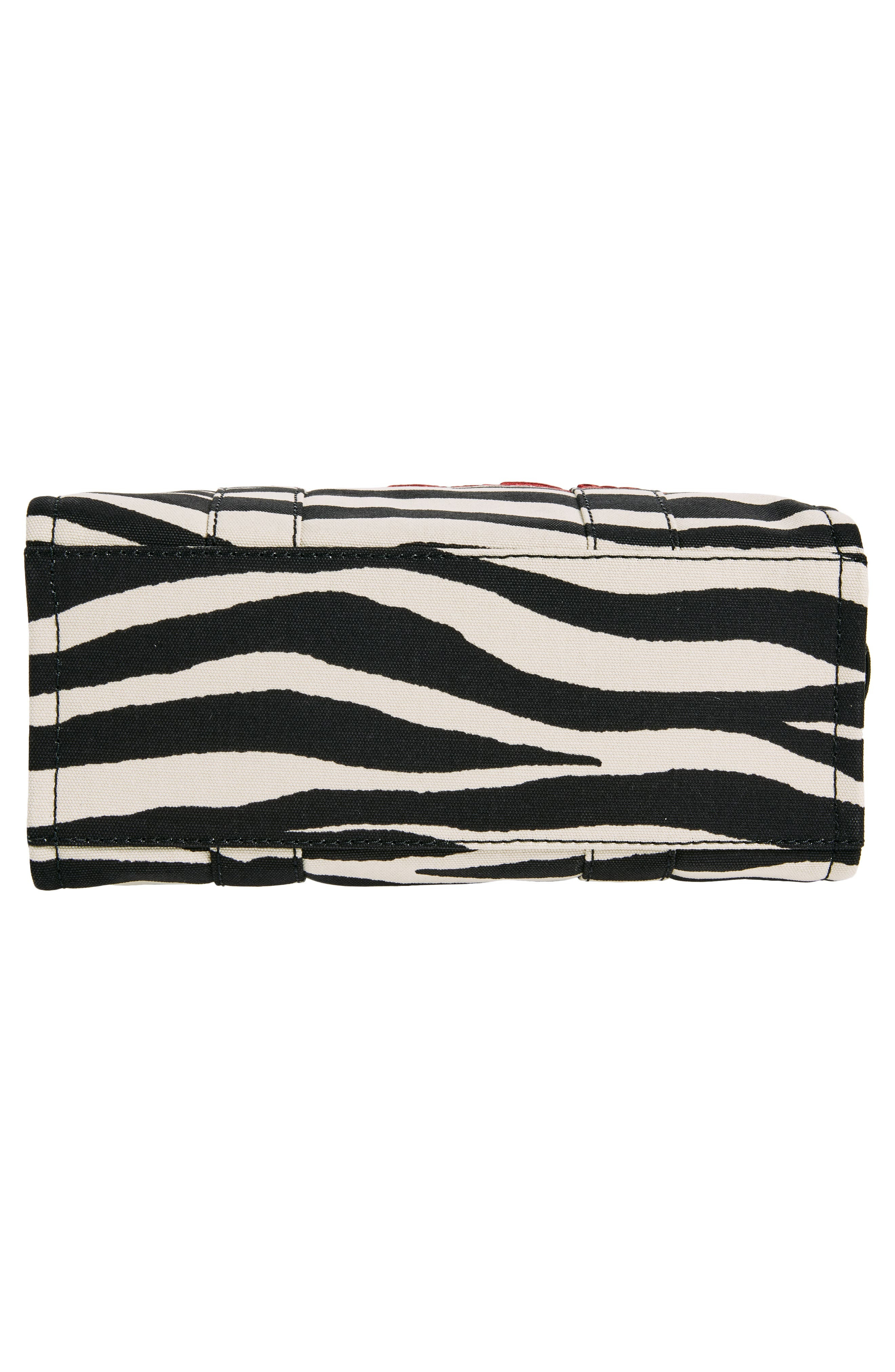 Marc Jacobs The Medium Canvas Tote in Black/White at Nordstrom - 7