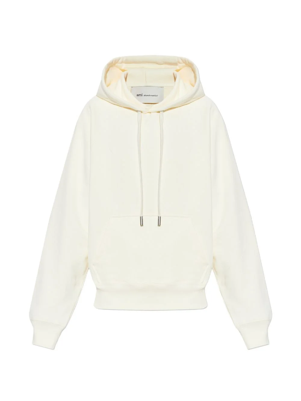 drawstring hooded sweatshirt - 1