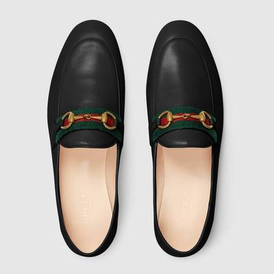 GUCCI Women's loafer with Web outlook