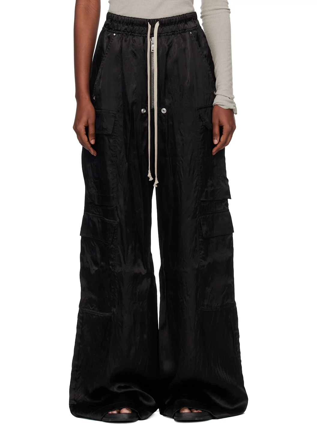 Black Temple Cargobelas Cargo Pants - 1
