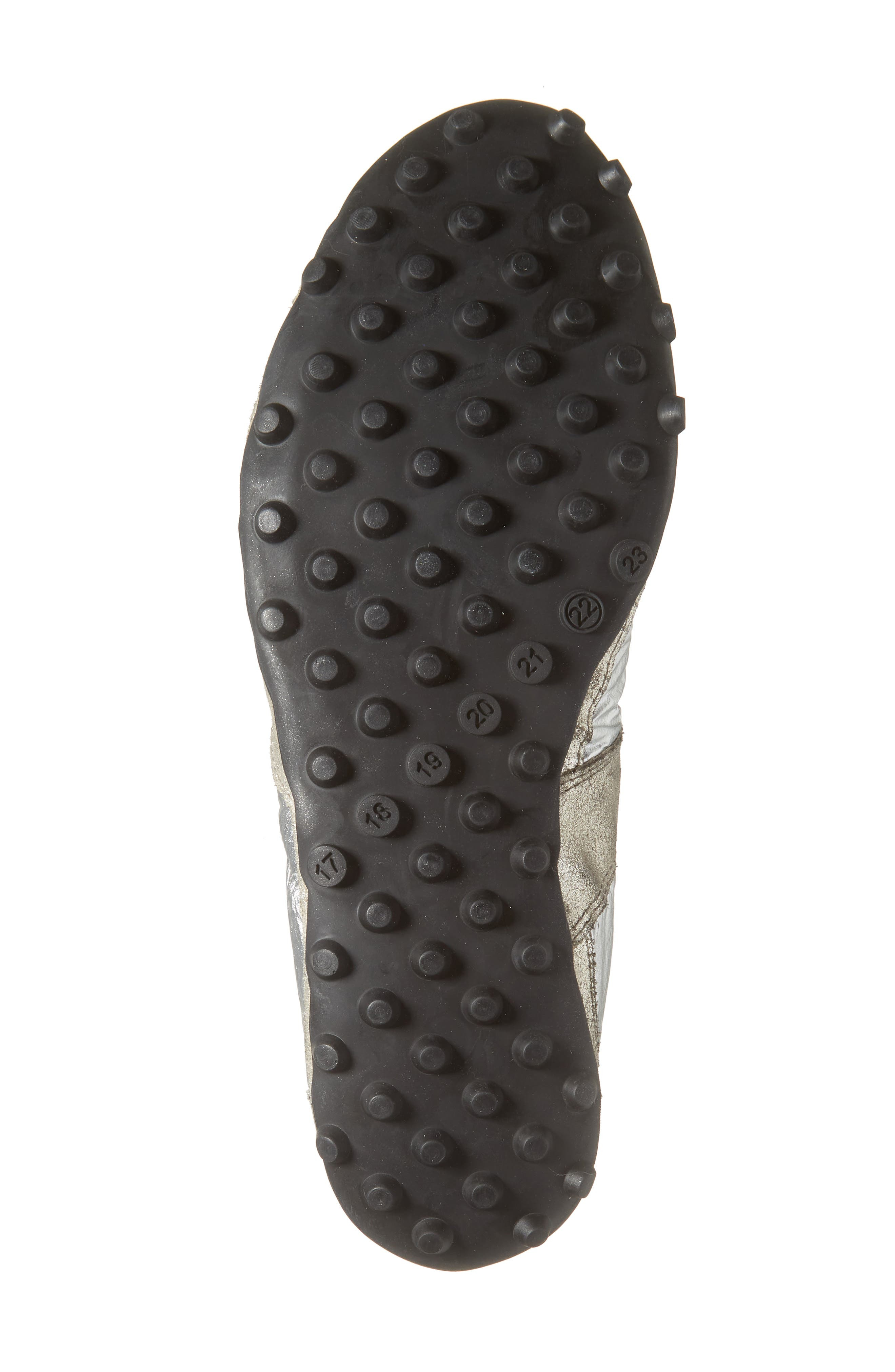Maison Margiela Sprinters Low Top Sneaker in Silver/White/Natural at Nordstrom - 6