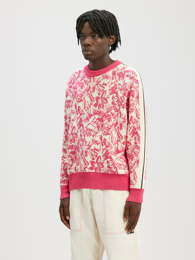 Hibiscus Intarsia Track Sweat 4