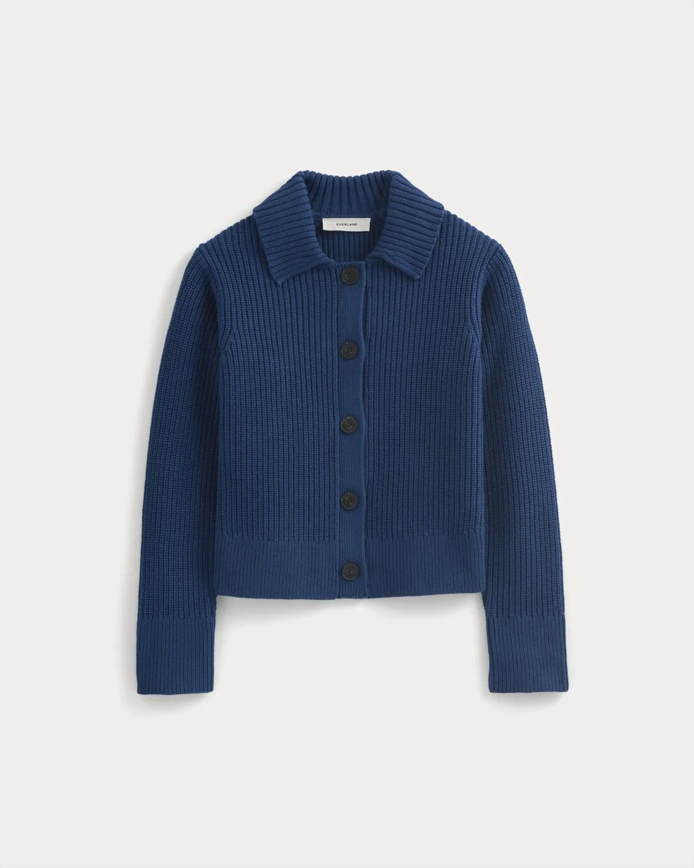 SHRUNKEN CARDIGAN IN EVERYDAY COTTON - 1