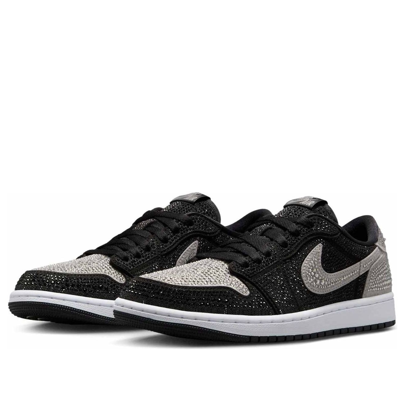 (WMNS) Air Jordan 1 Retro Low OG x Swarovski 'Stealth' HM9208-001 - 3