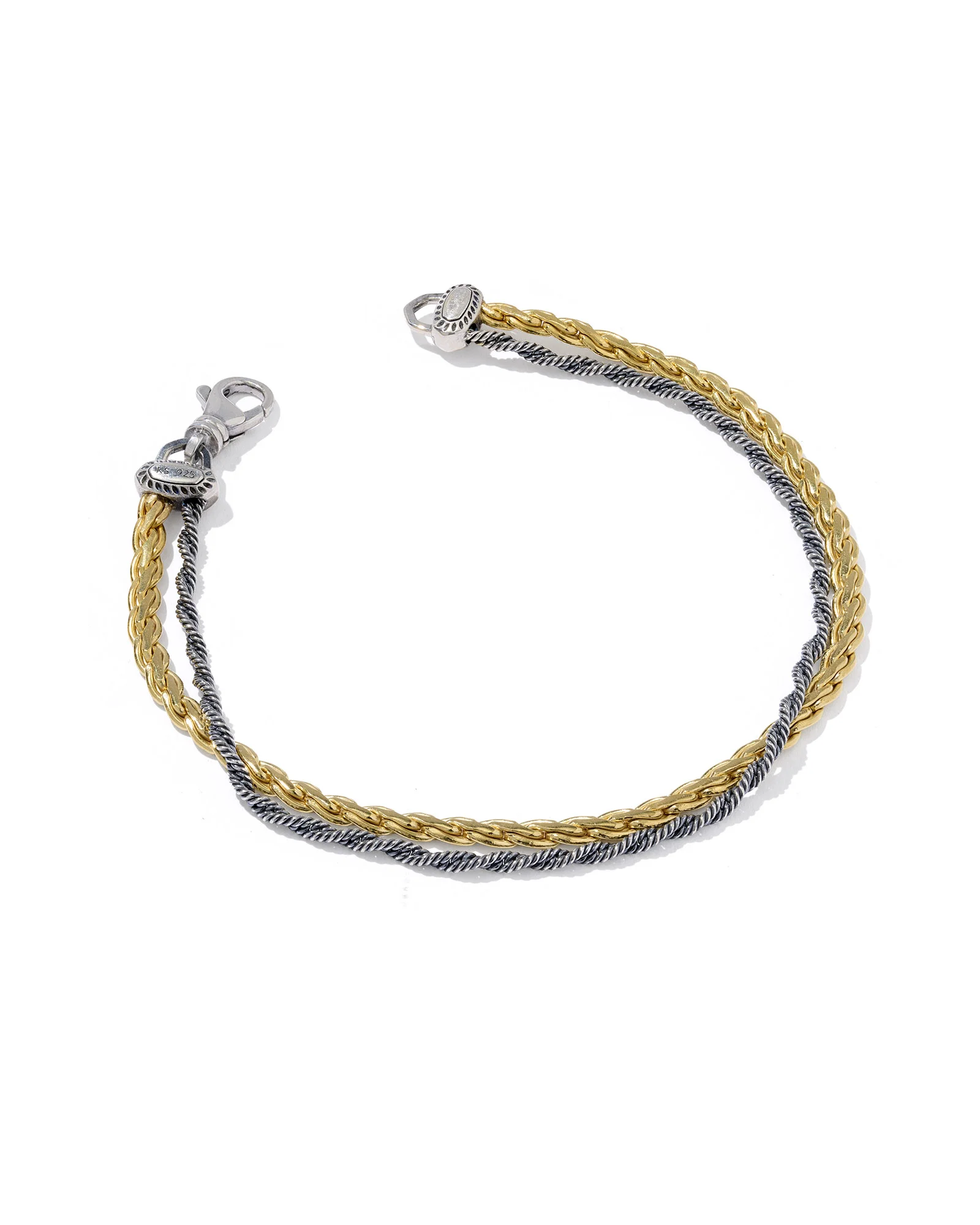 Weston Mixed Metal Chain Bracelet - 1