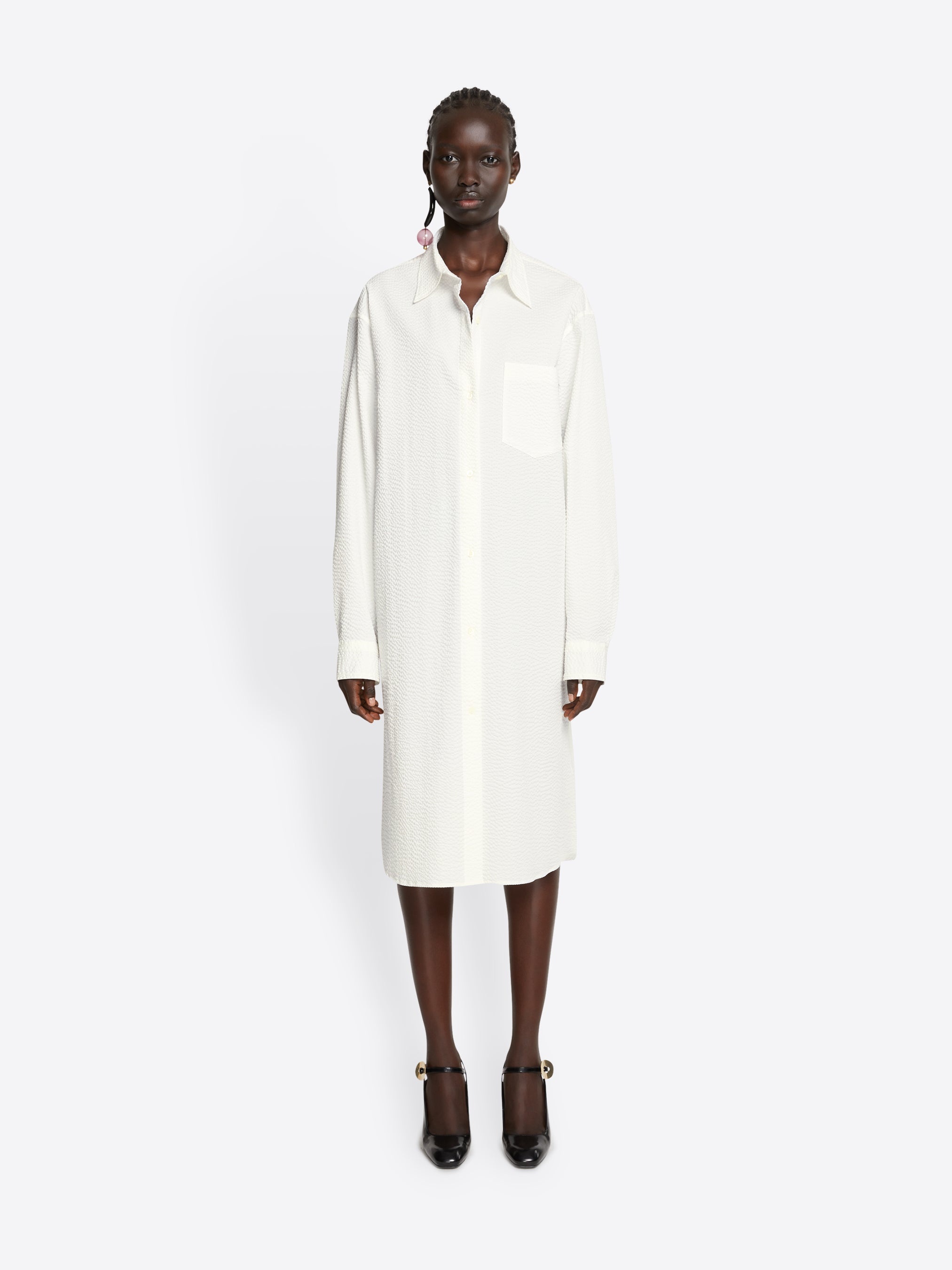 BELTED SHIRT DRESS - 2