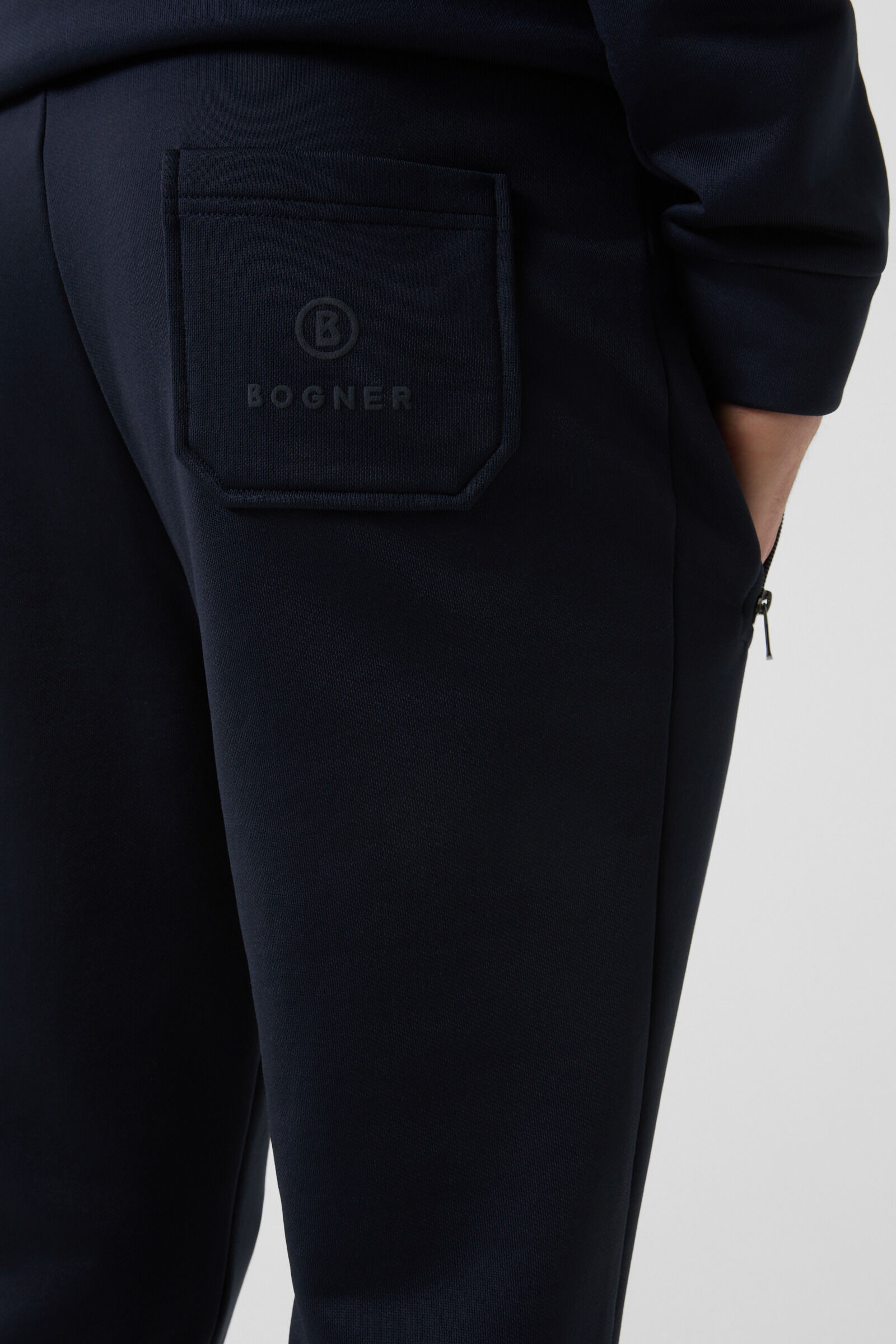 Alfred sweatpants in Navy blue - 6