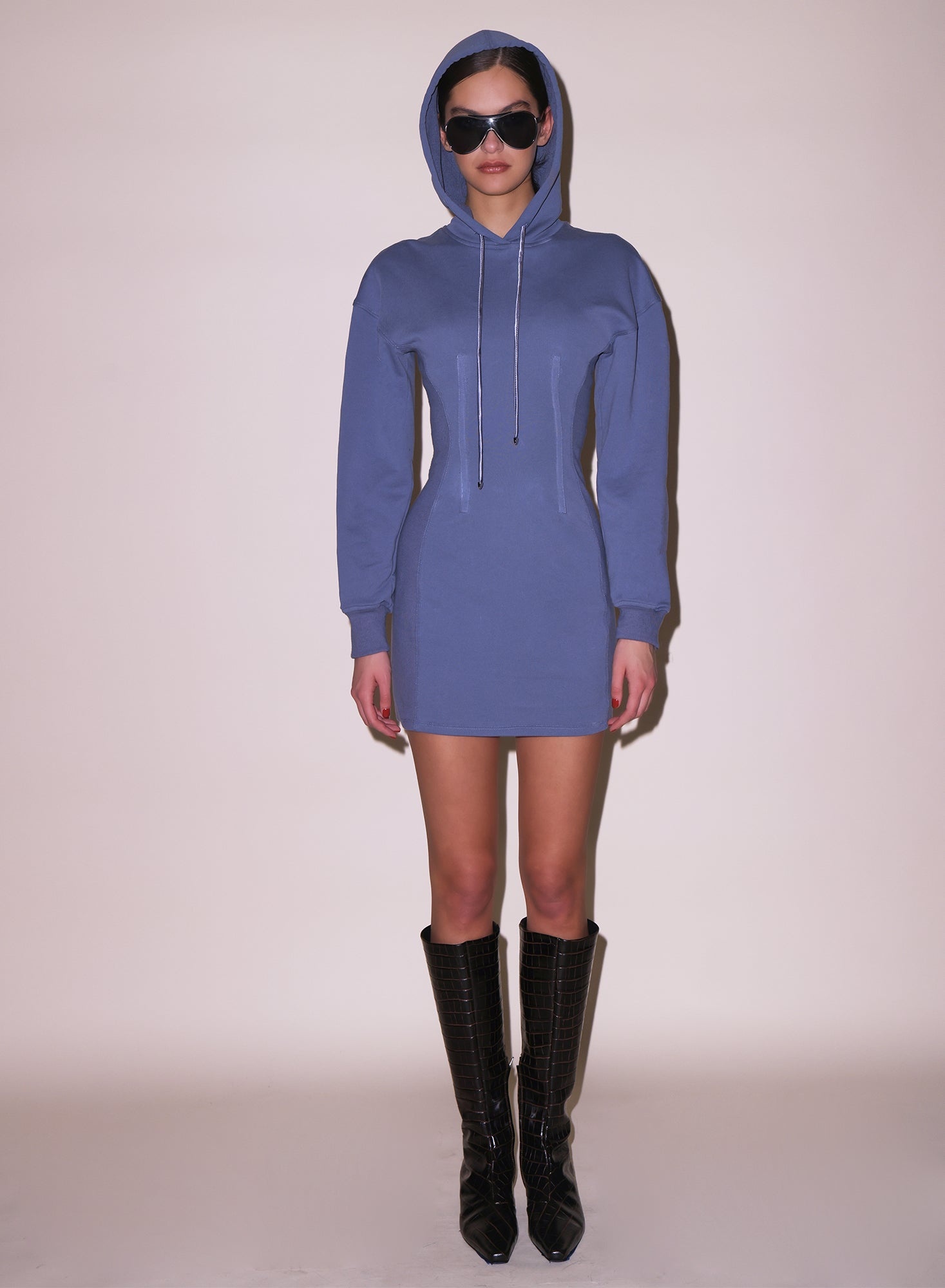 Hoodie Corset Dress - 5