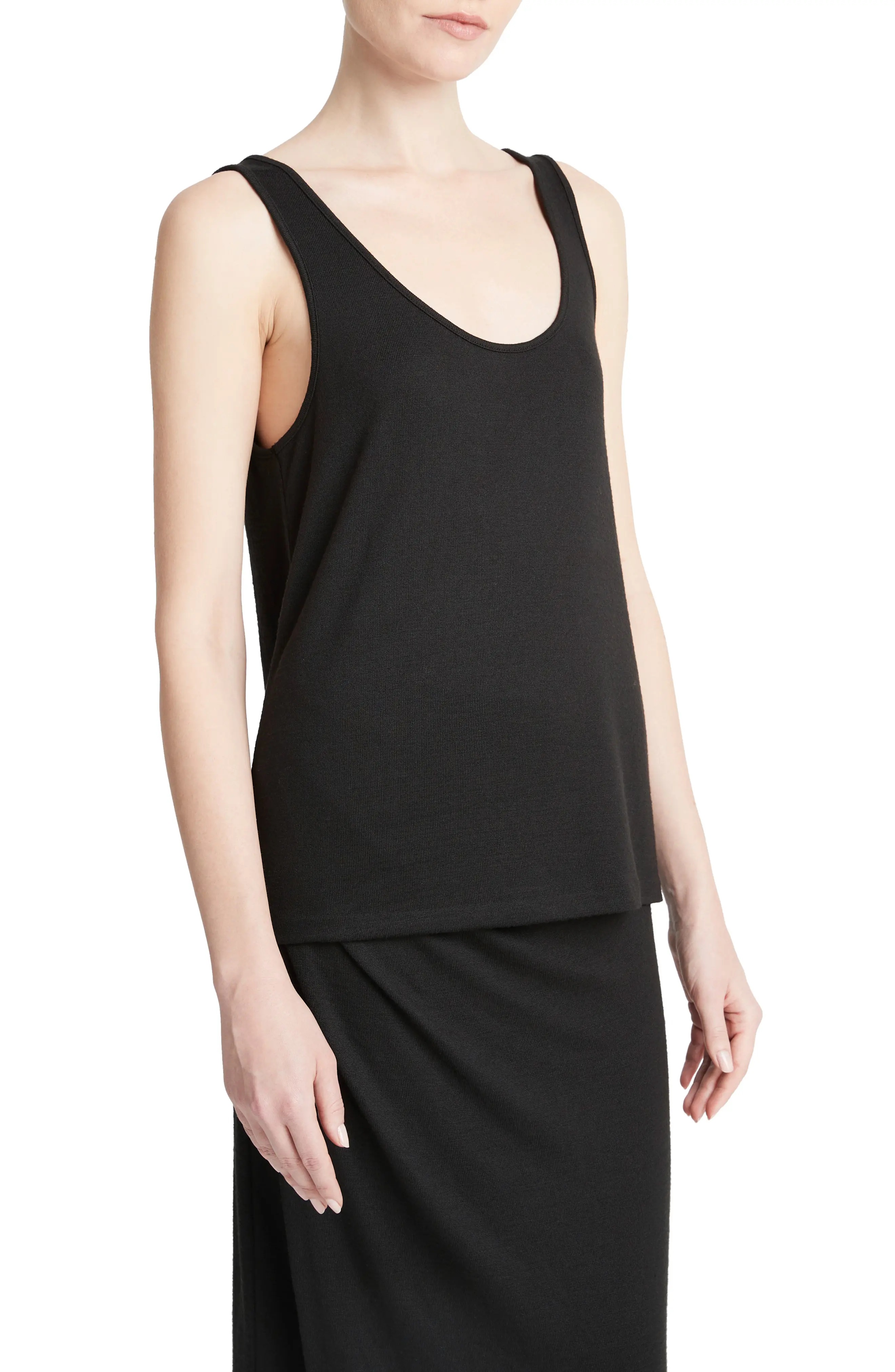 Relaxed Scoop Neck Tank - 3