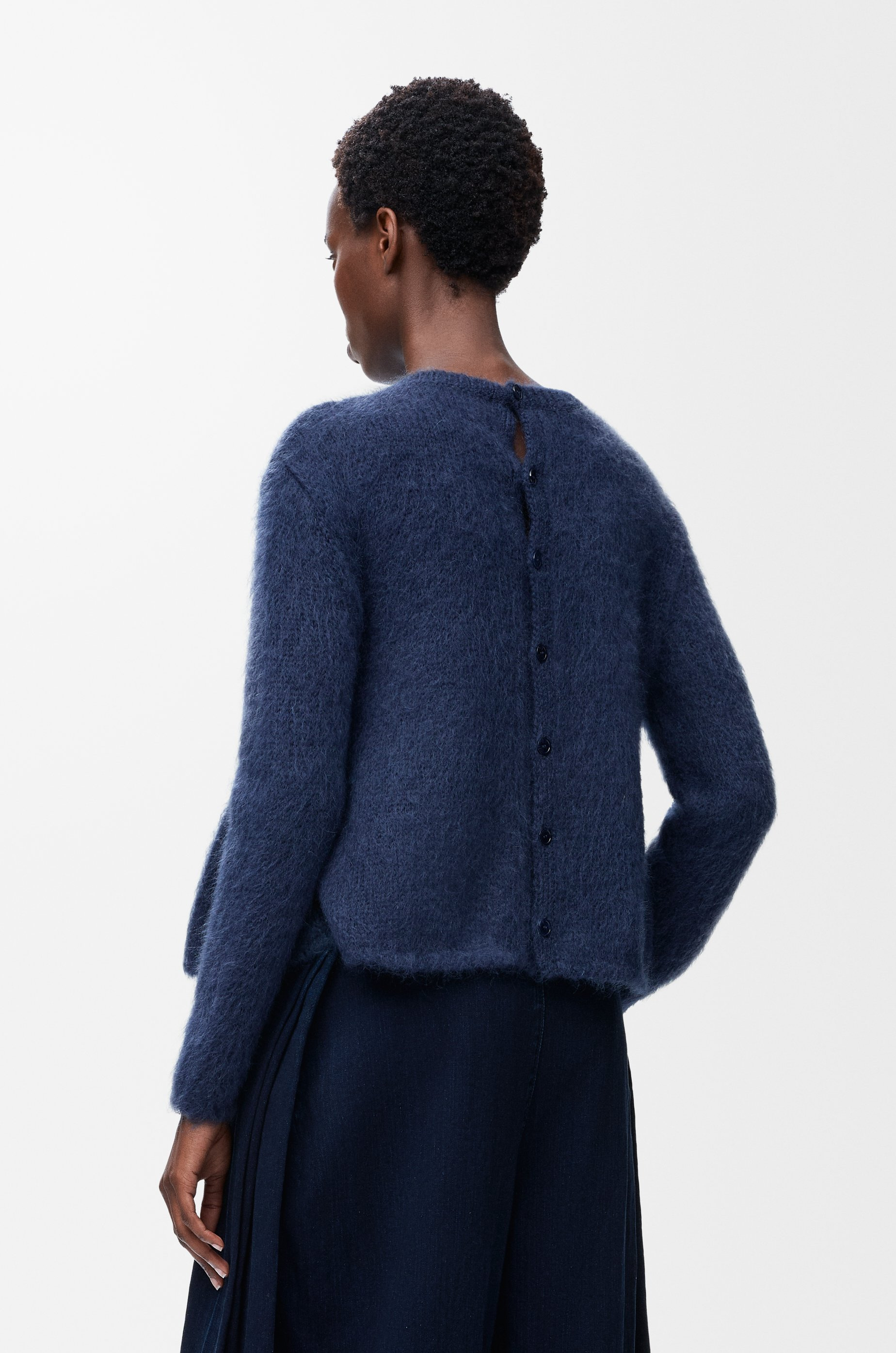 Cardigan in mohair blend - 4