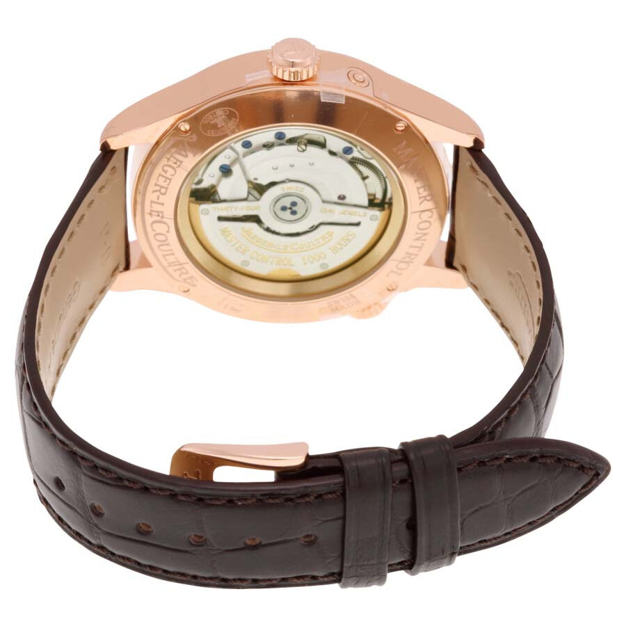 Jaeger LeCoultre Master Control Geographic Automatic Silver Dial 18kt Pink Gold Men's Watch Q1422521 - 3