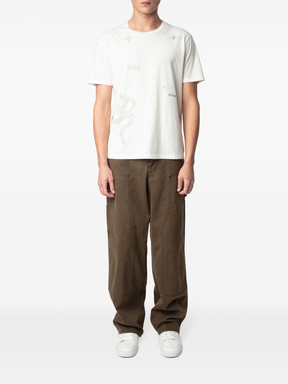 graphic-print T-shirt - 2