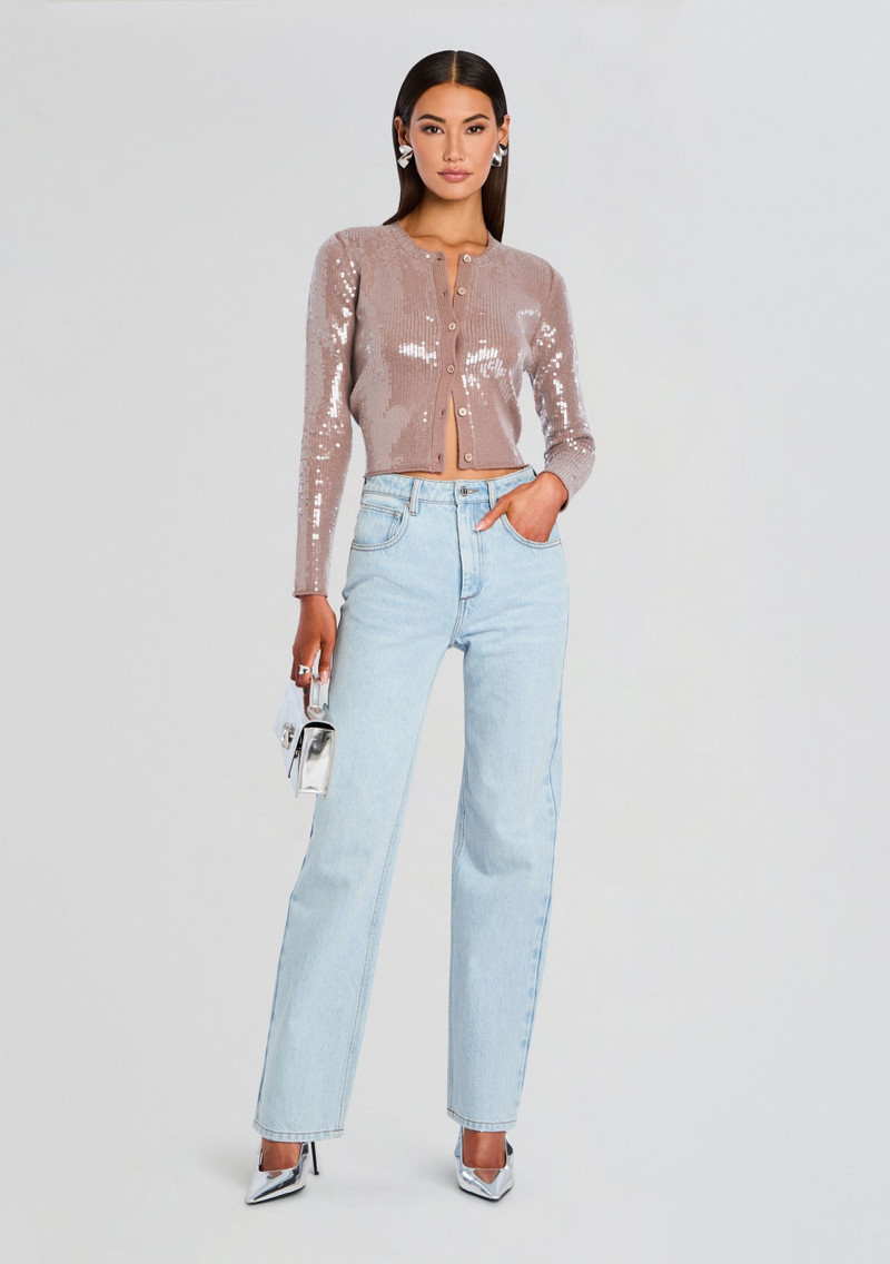 ANNAMARIE SEQUIN KNIT CARDIGAN 5