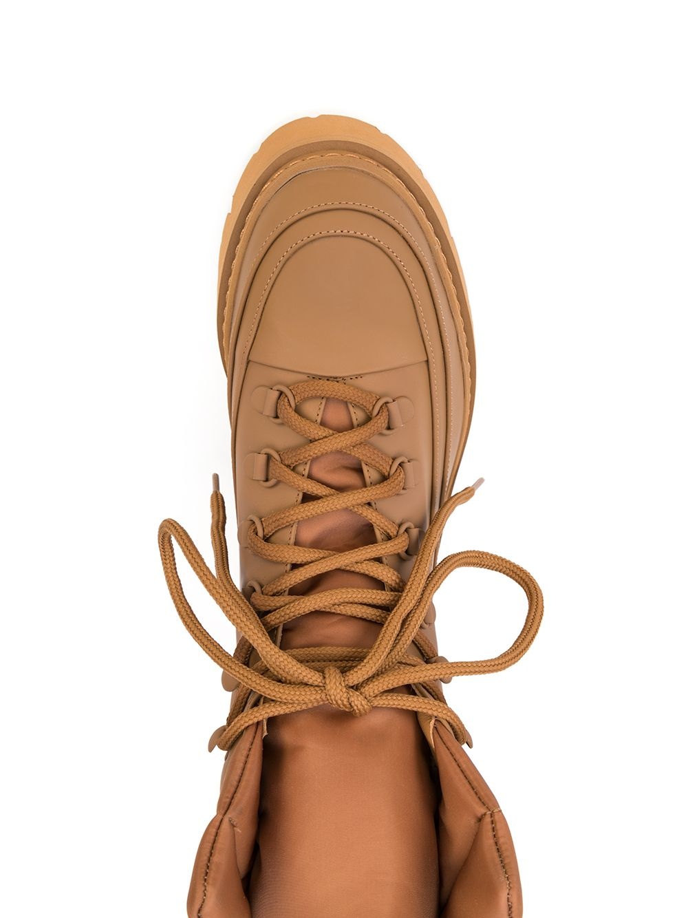 lace-up cargo ankle boots - 4