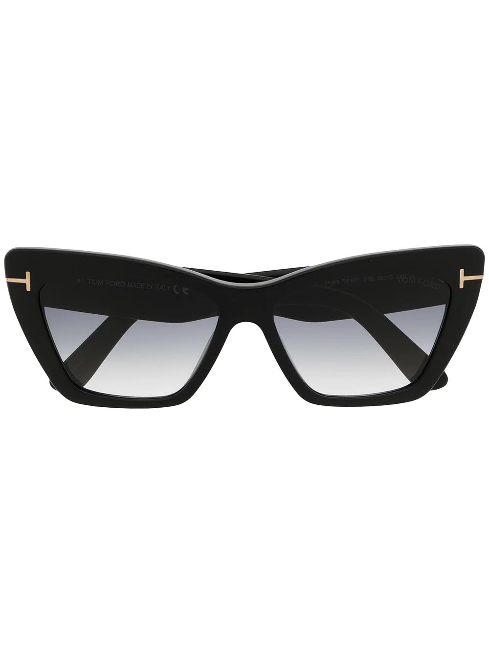 cat-eye frame sunglasses - 1