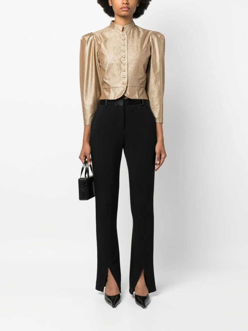 DESTREE Amoako metallic-finish jacket outlook