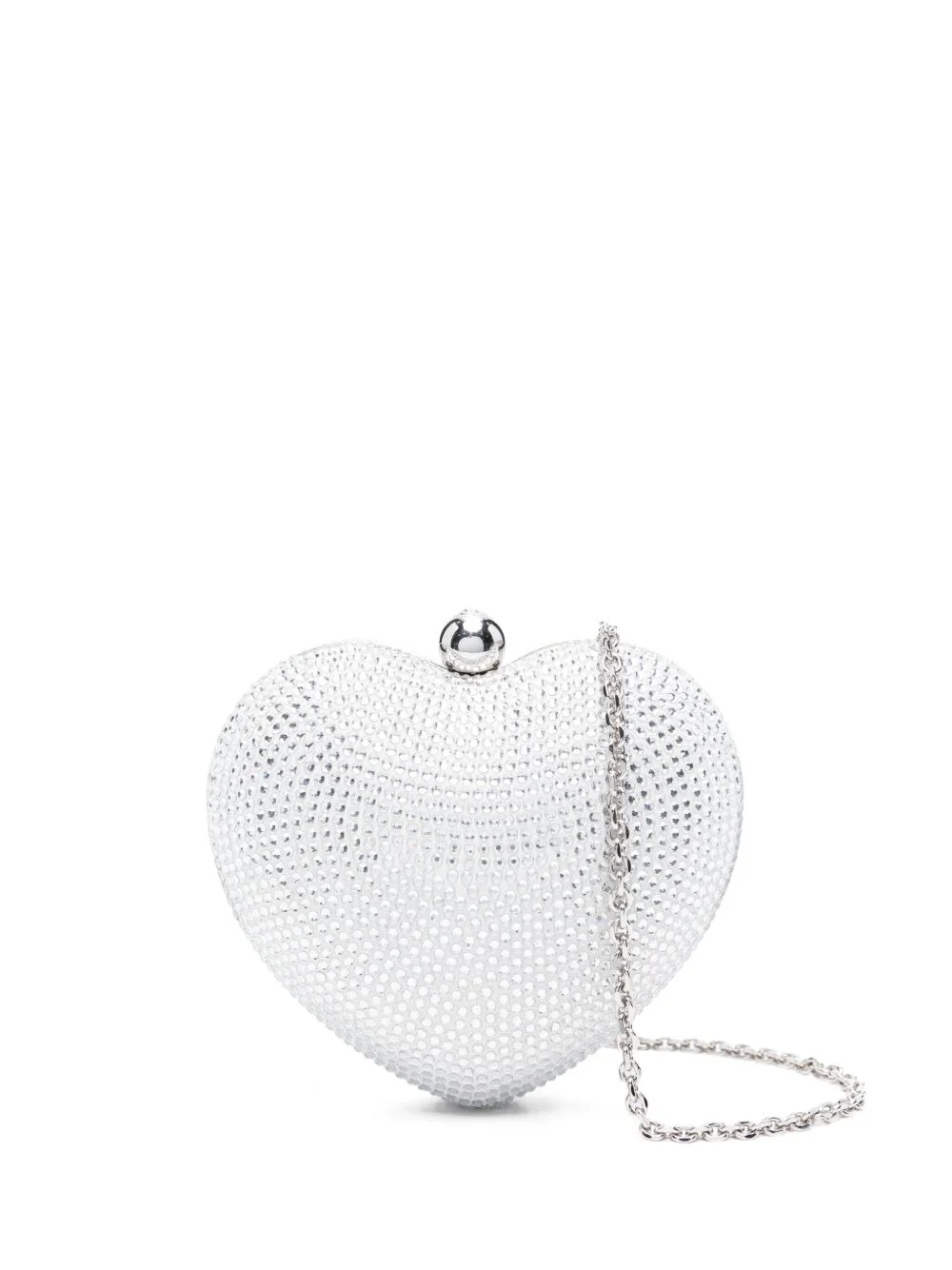 mini Crystal Heart embellished bag - 1