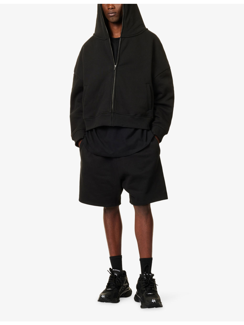 Standard Relaxed-Fit Cotton Sweat Shorts - 2
