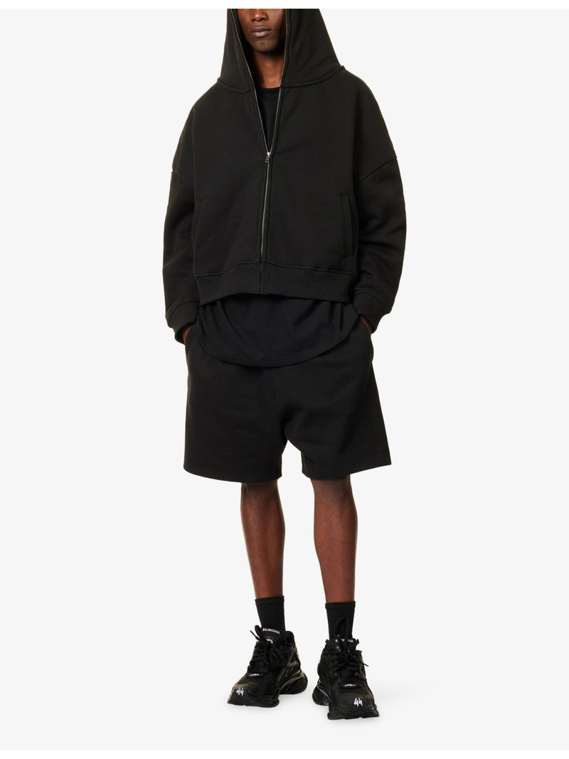 entire studios Standard Relaxed-Fit Cotton Sweat Shorts outlook