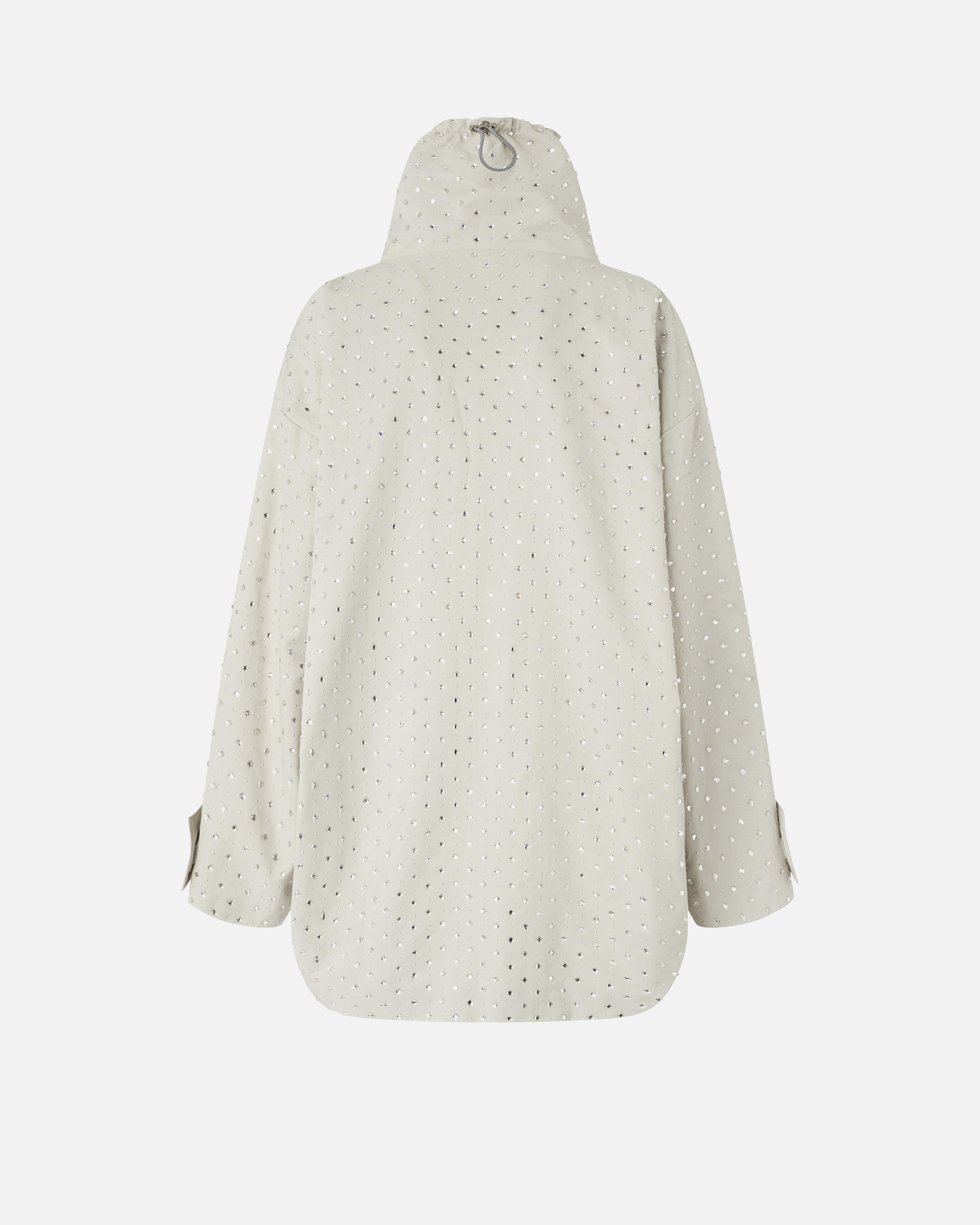 PARKA WITH RHINESTONES AND STUDS - 2
