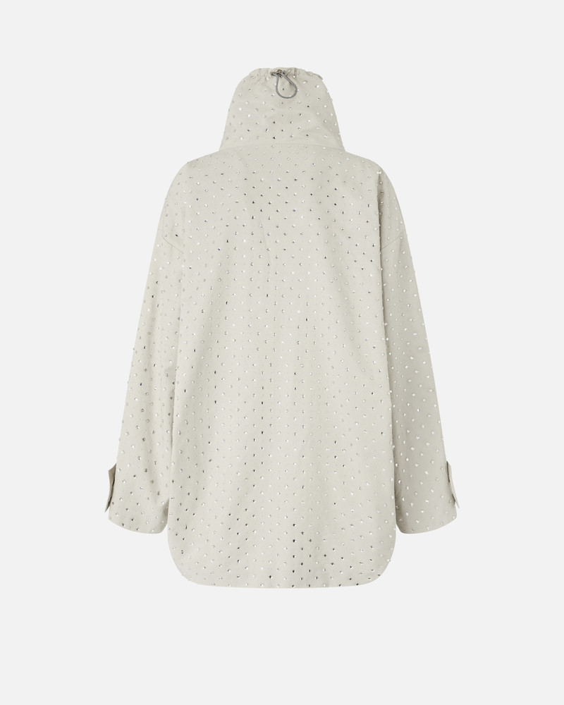 PINKO PARKA WITH RHINESTONES AND STUDS outlook
