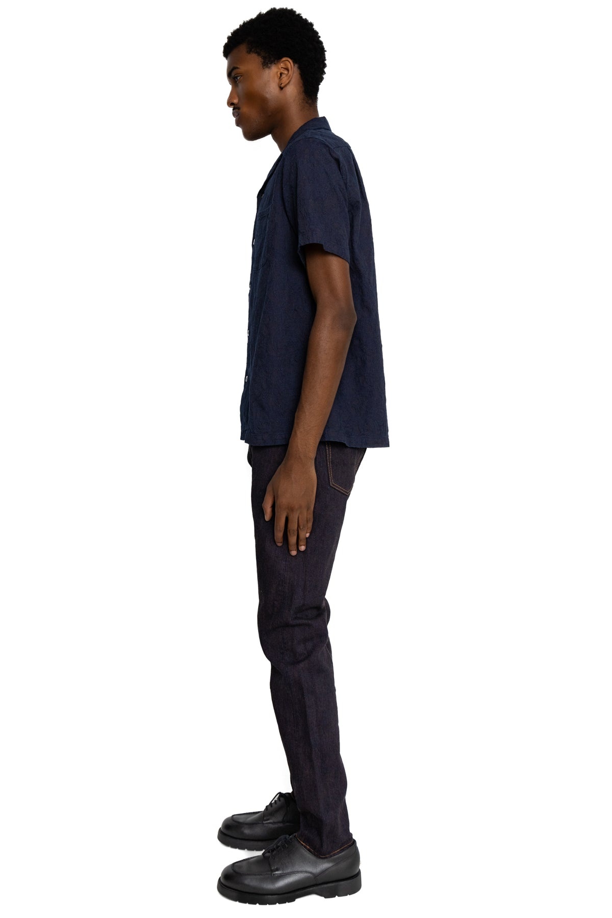 PER-EX-019-ID 15oz Extra Slub Denim Relaxed Tapered - 4