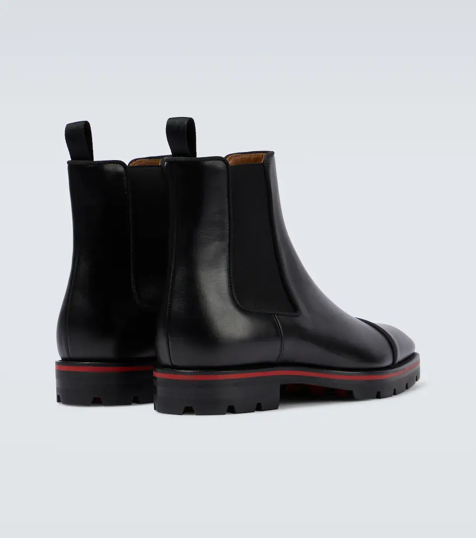 Melon leather Chelsea boots - 6
