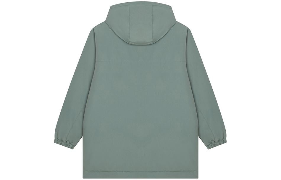 (WMNS) New Balance Long Down Jacket 'Green' AWJ33332-DKJ - 2