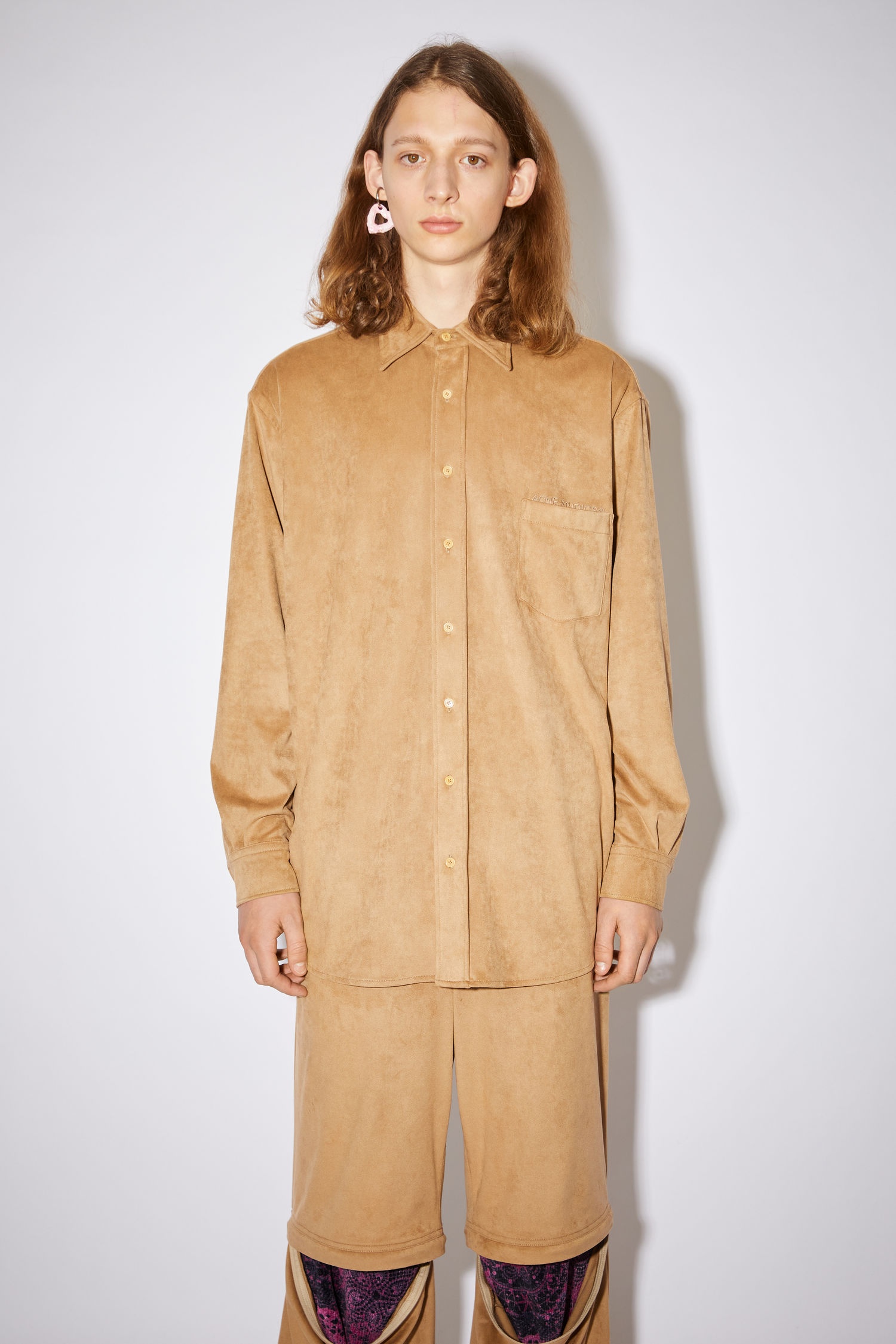 Long sleeve shirt - Light brown - 2