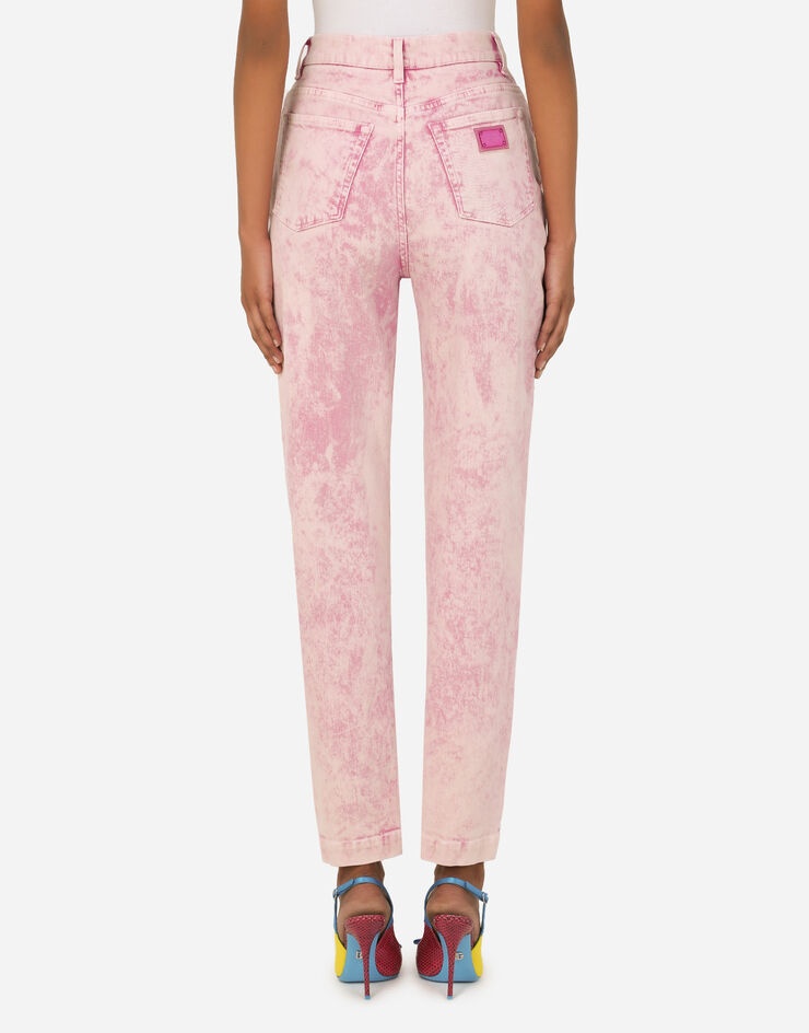 Marbled denim Amber jeans - 3