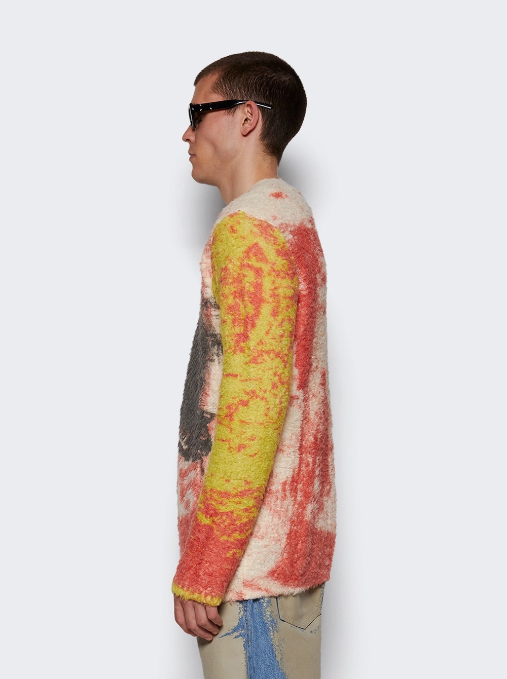 Diesel K-munari Sweater Pop Print | thewebster | REVERSIBLE