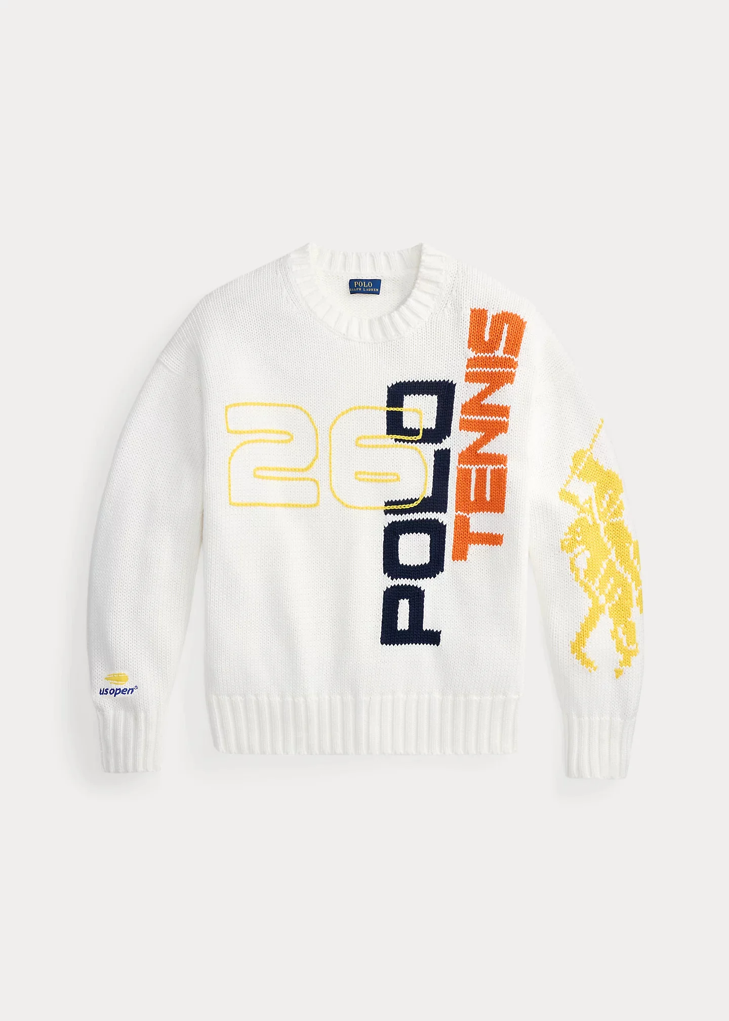 US Open Graphic Logo Cotton Sweater - 1