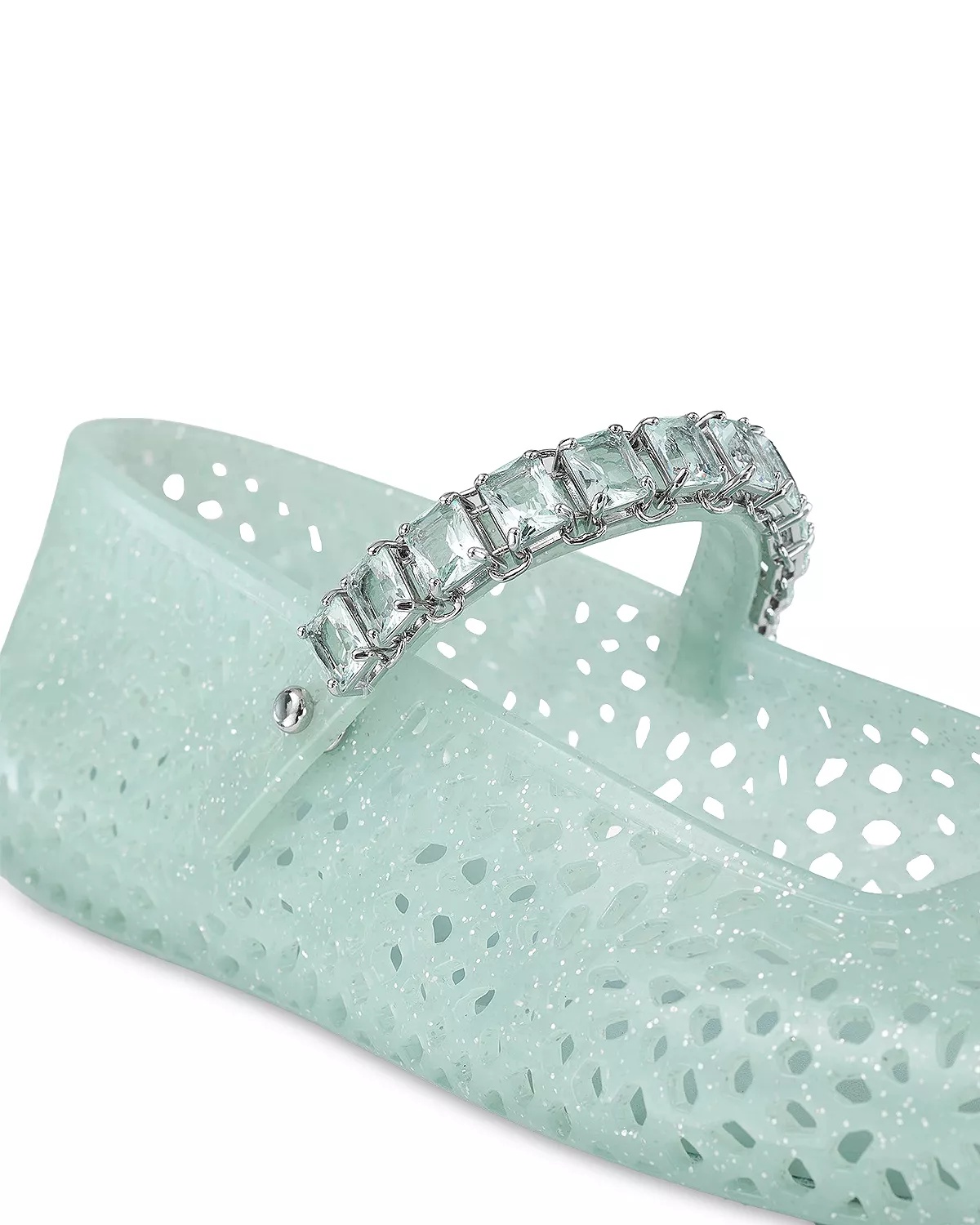 Women's The Jelly Transparent Crystal Ballet Flats - 5