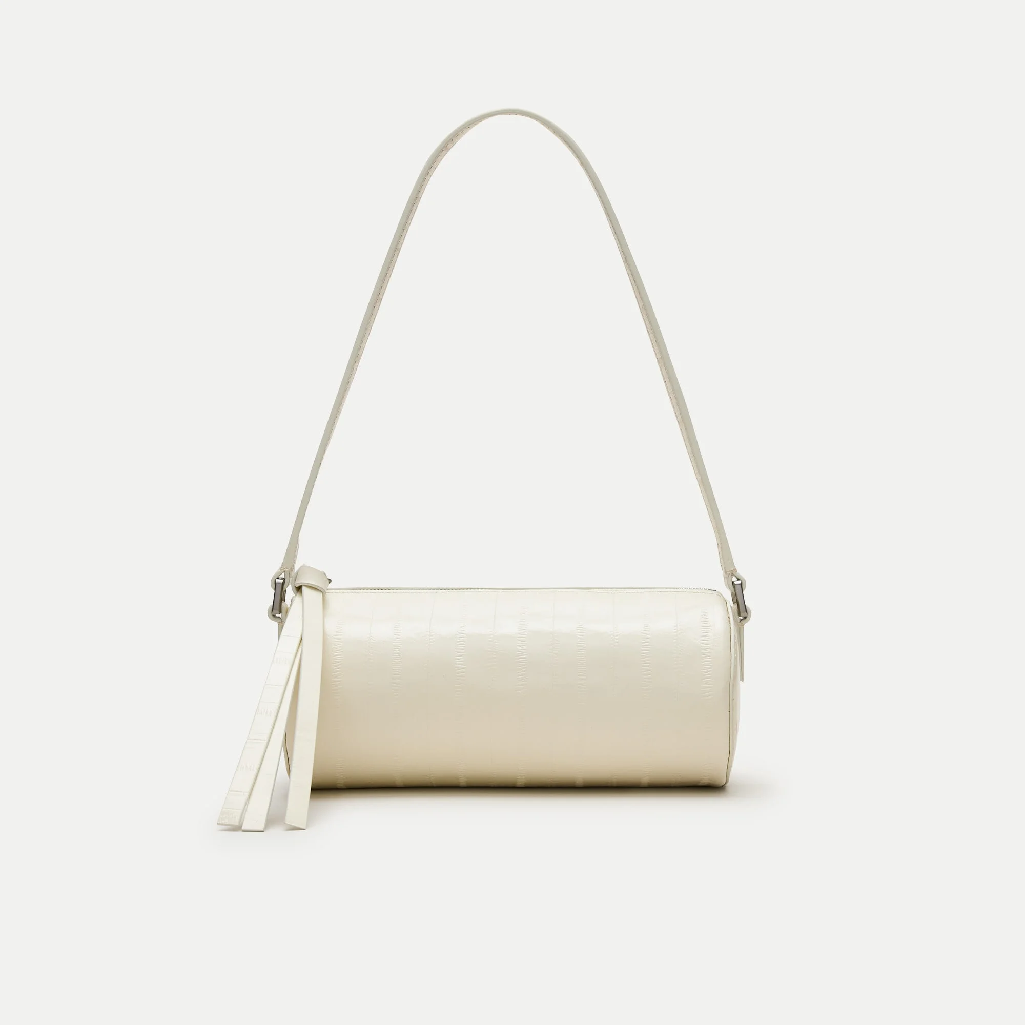 Pencil bag in eel-embossed leather - 1