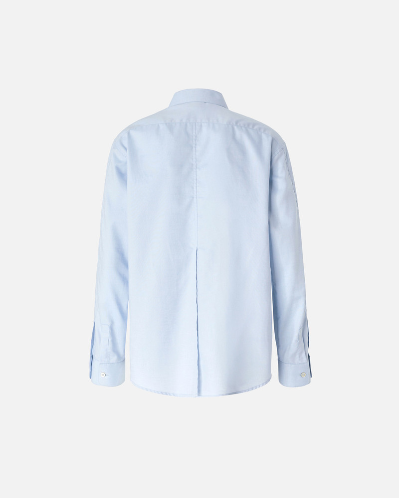 LIGHT BLUE COTTON OXFORD SHIRT 6
