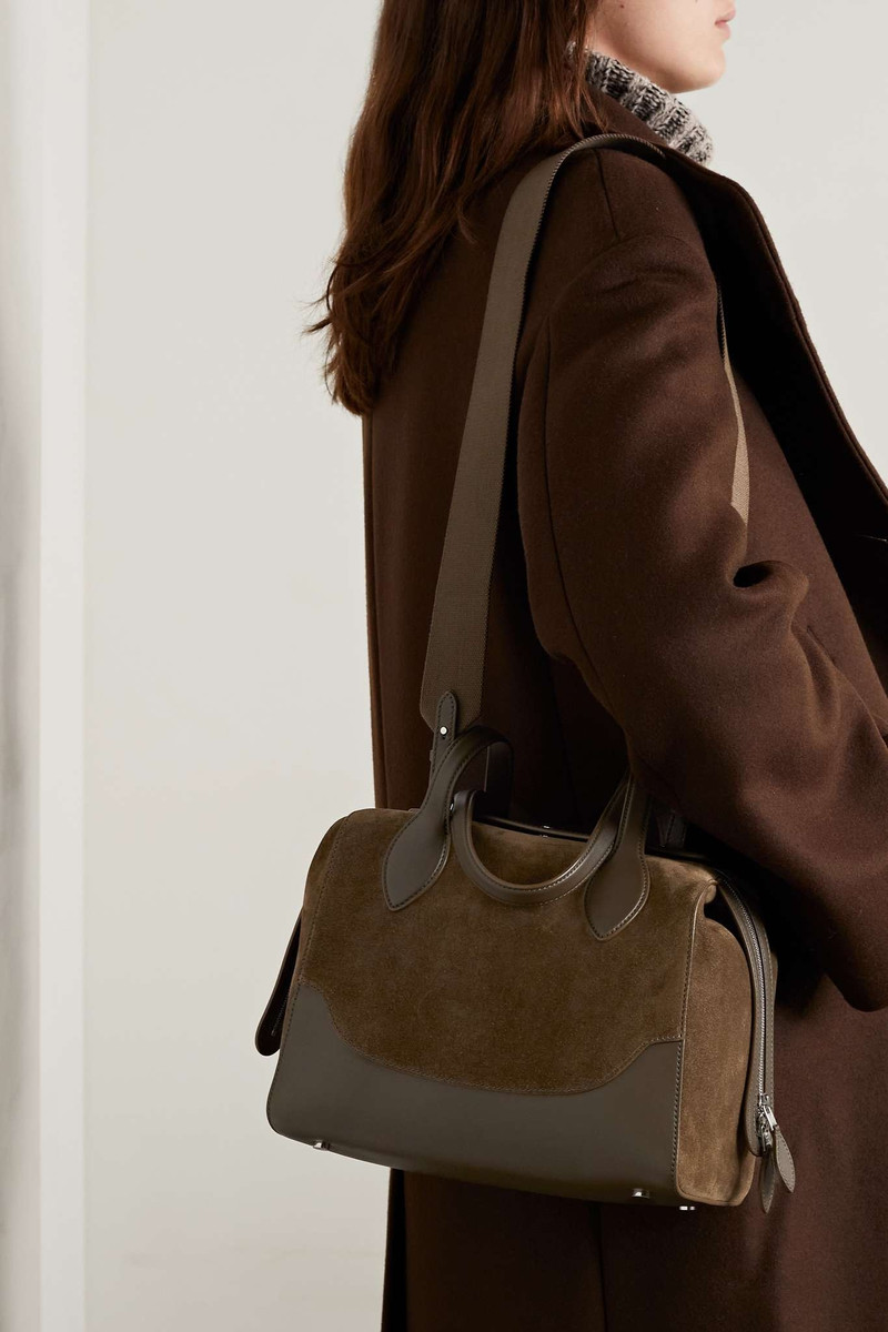 Loro Piana Sesia Happy Day medium textured-leather tote outlook