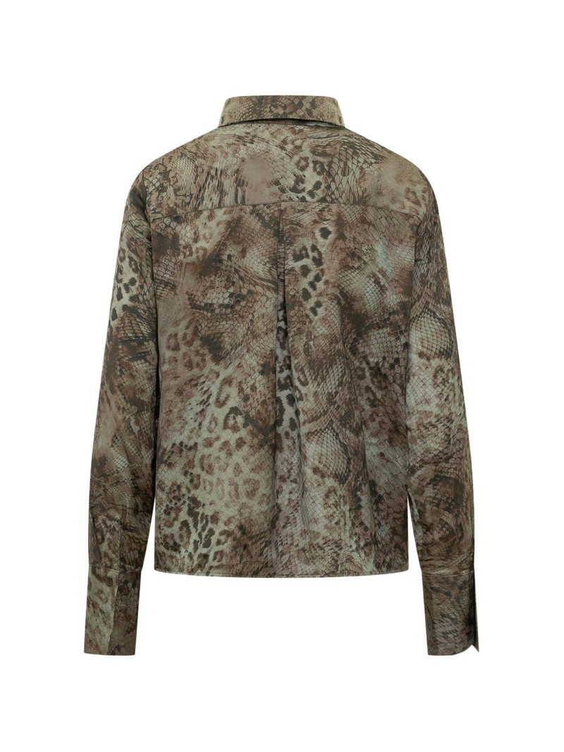 ba&sh Cornelia printed shirt outlook