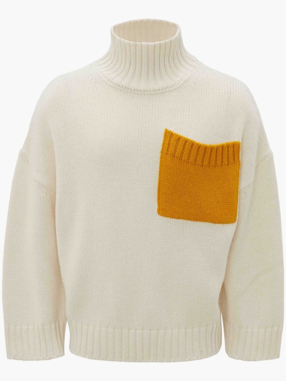 PATCH POCKET TURTLENECK JUMPER - 1