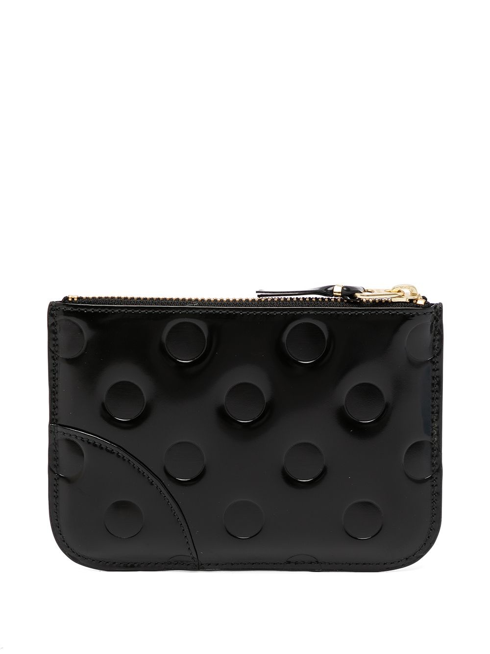 embossed leather wallet - 3