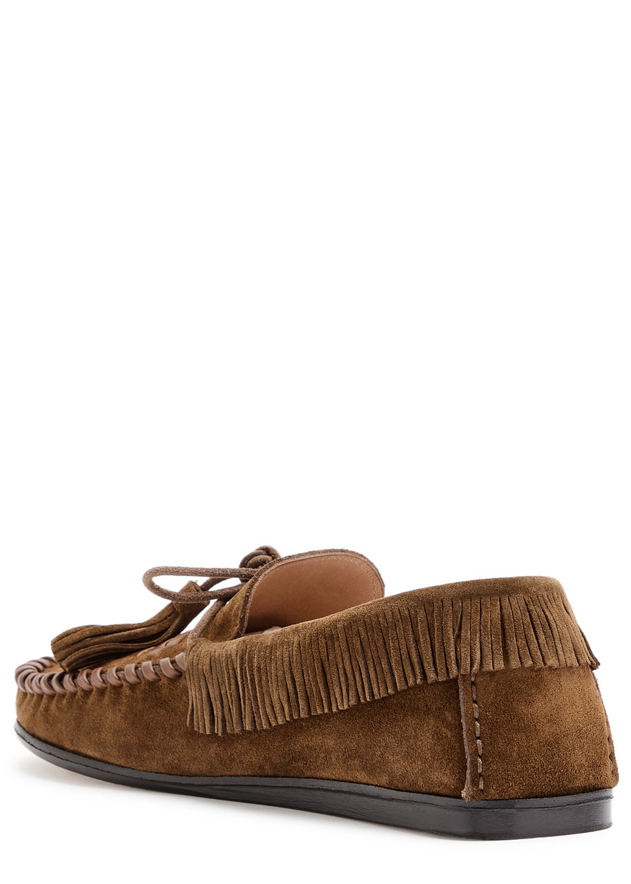 Isabel Marant étoile Fitza Fringed Suede Loafers - 2