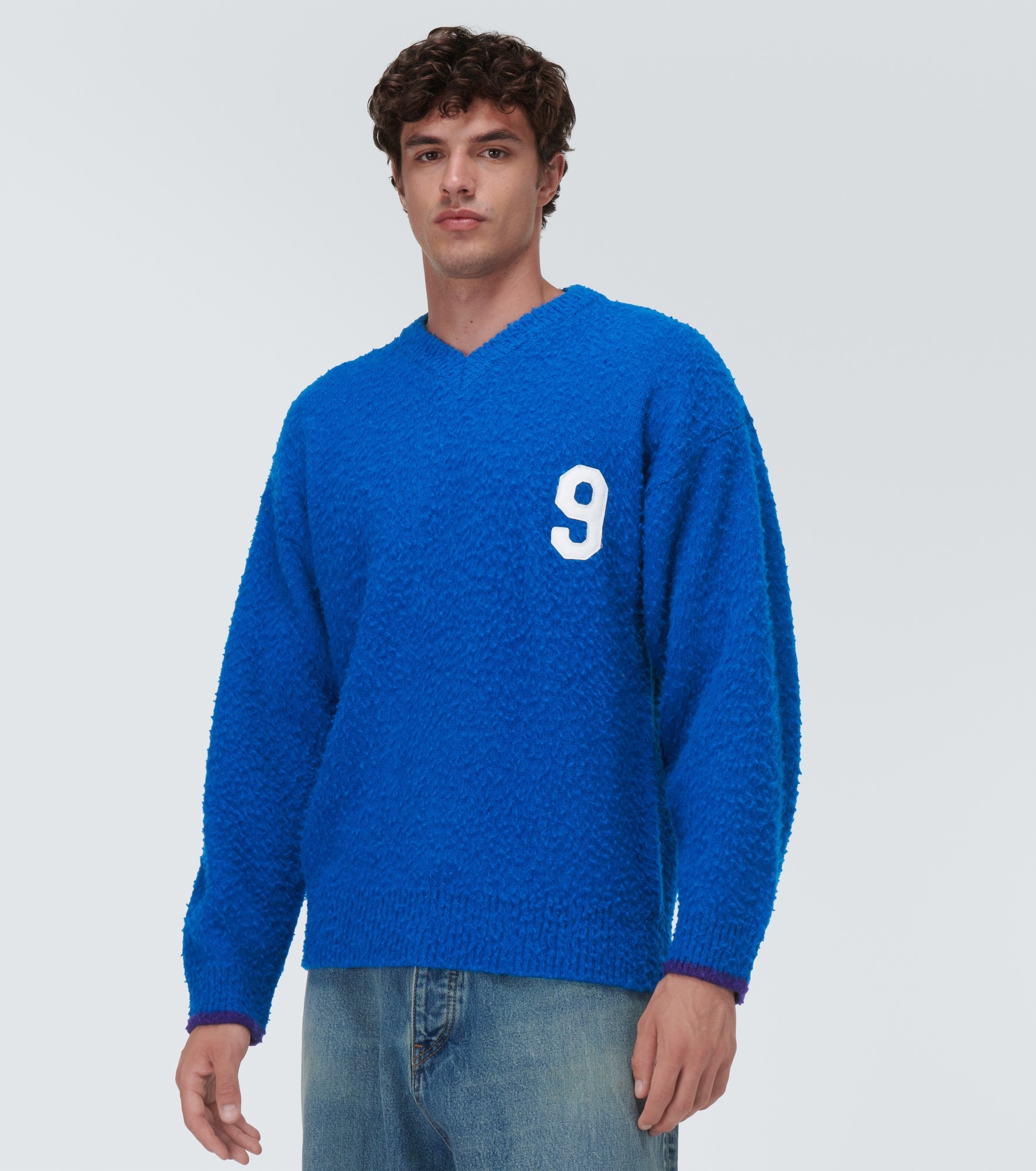 Bouclé sweater - 3