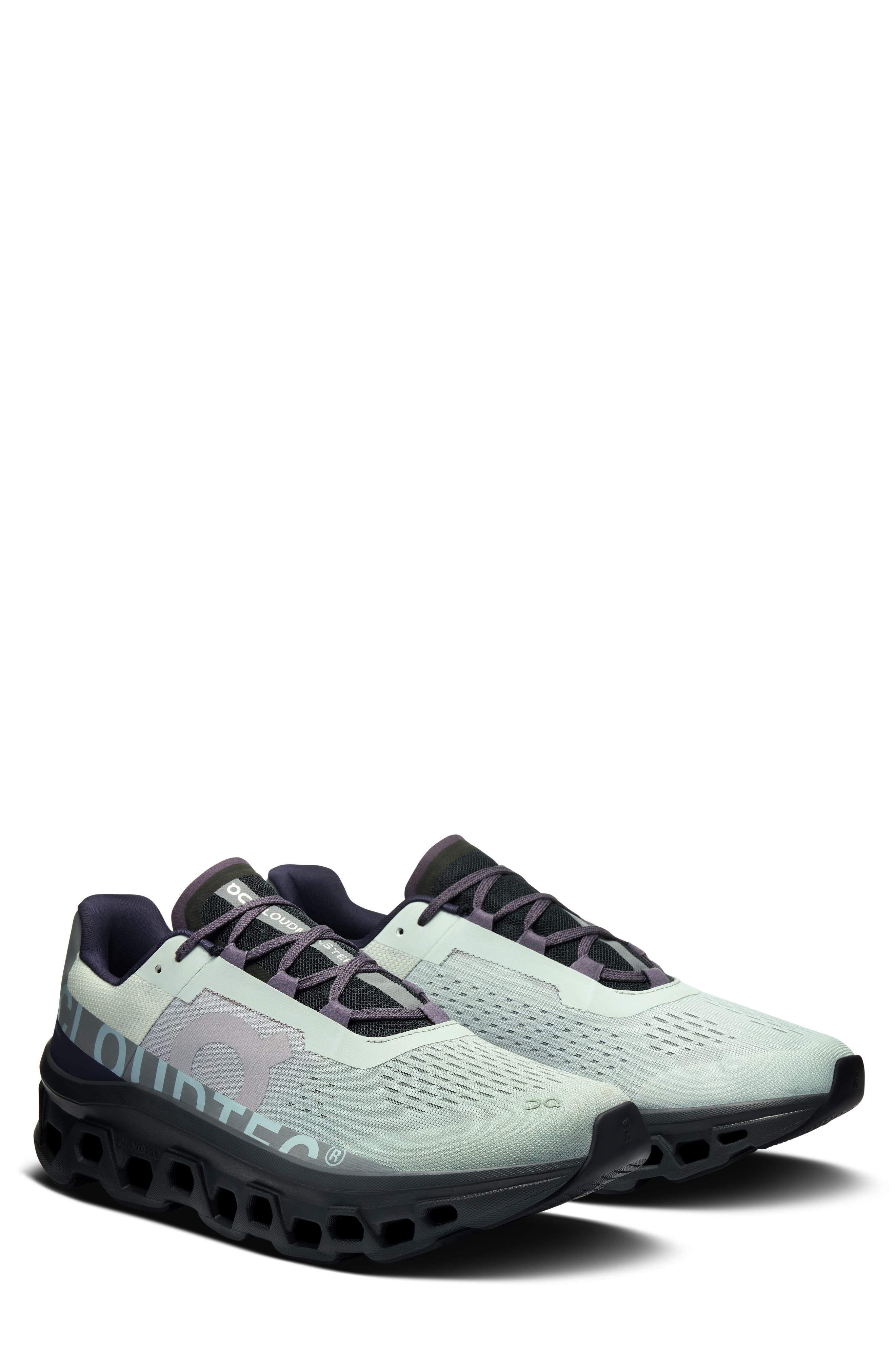 Cloudmonster Running Shoe in Glacier/Black at Nordstrom - 1