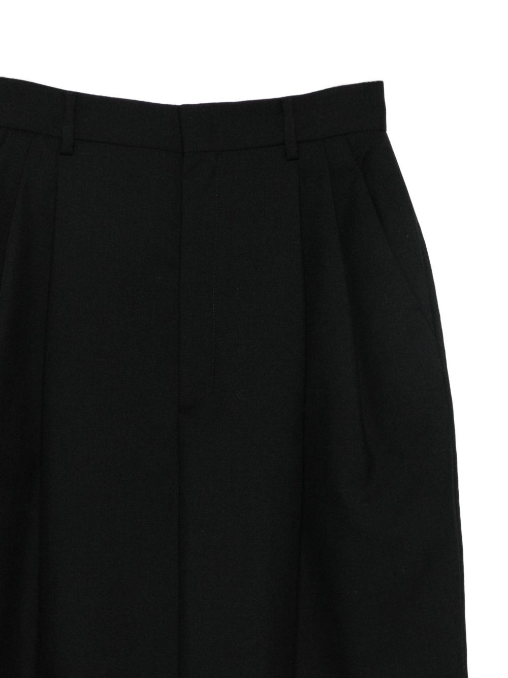 back-pocket pleated trousers - 3