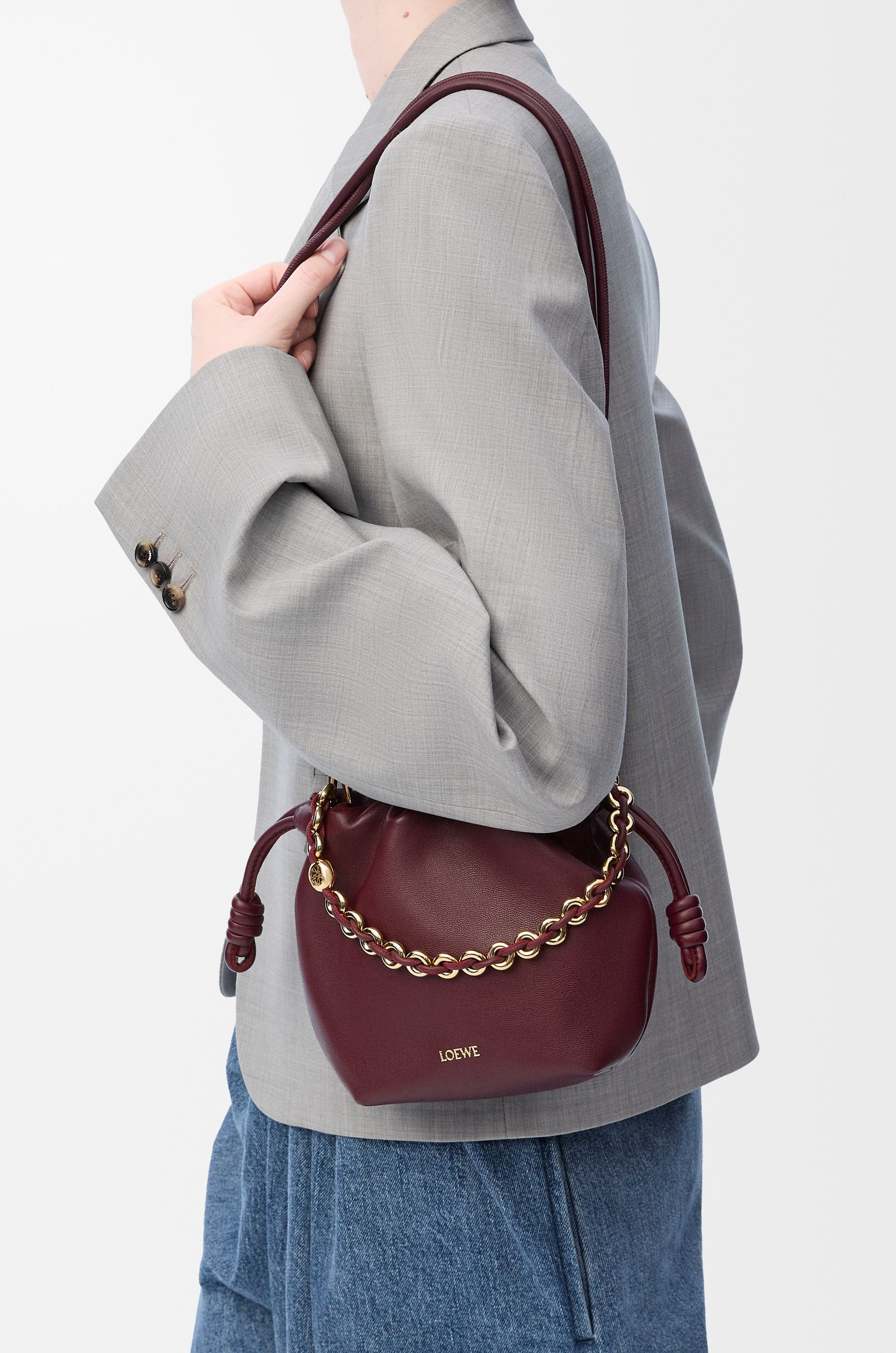 Mini Flamenco Purse bag in mellow nappa lambskin - 3