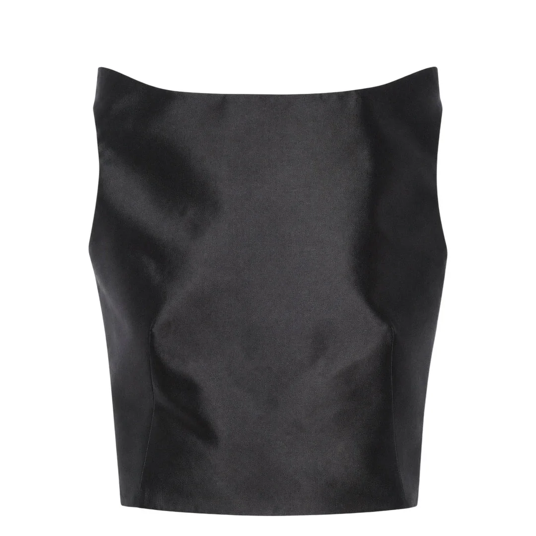 Silk Wool Mikado Top - 1