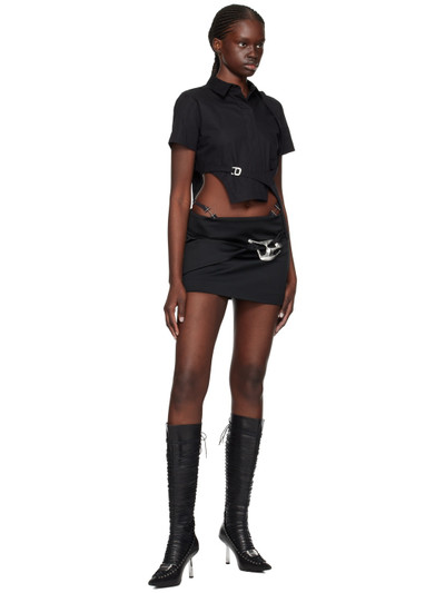HELIOT EMIL™ Black Deconstructed Shirt outlook
