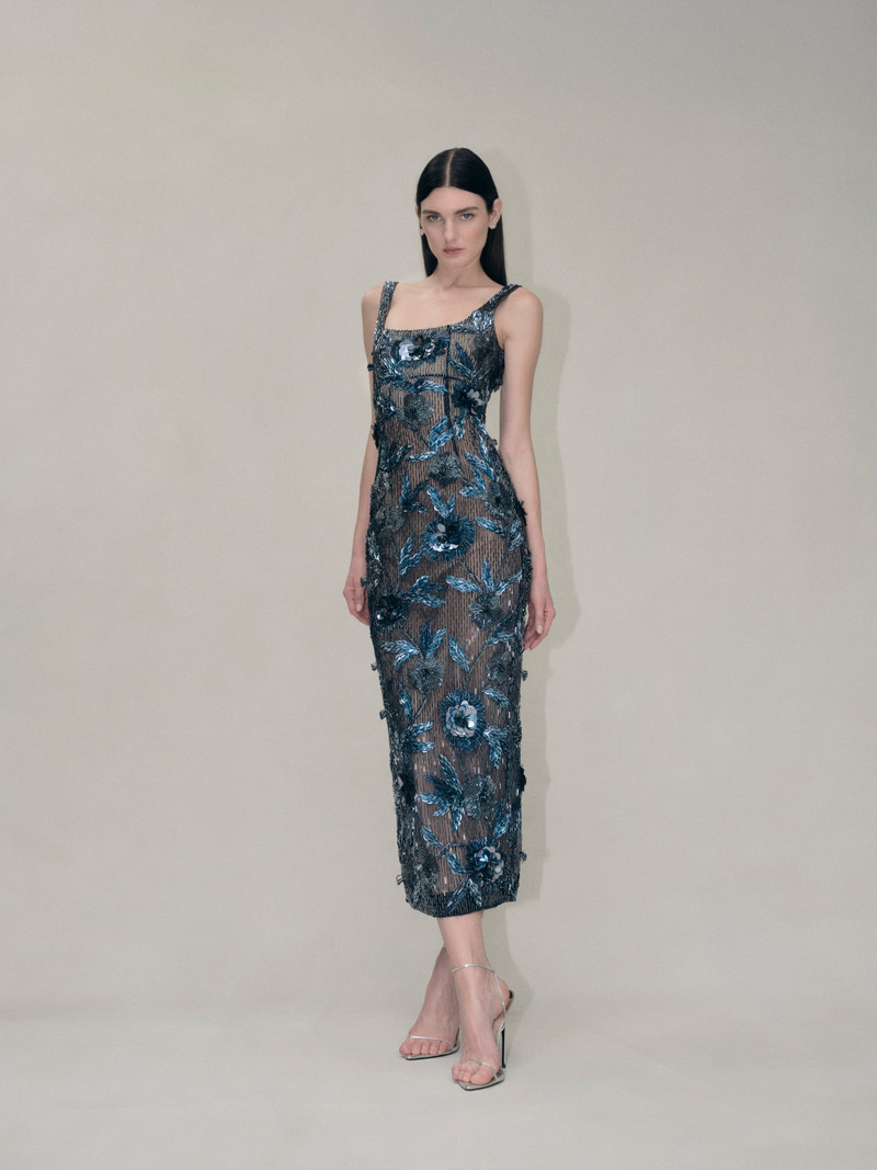 RACHEL GILBERT PIERRE STRAP DRESS outlook