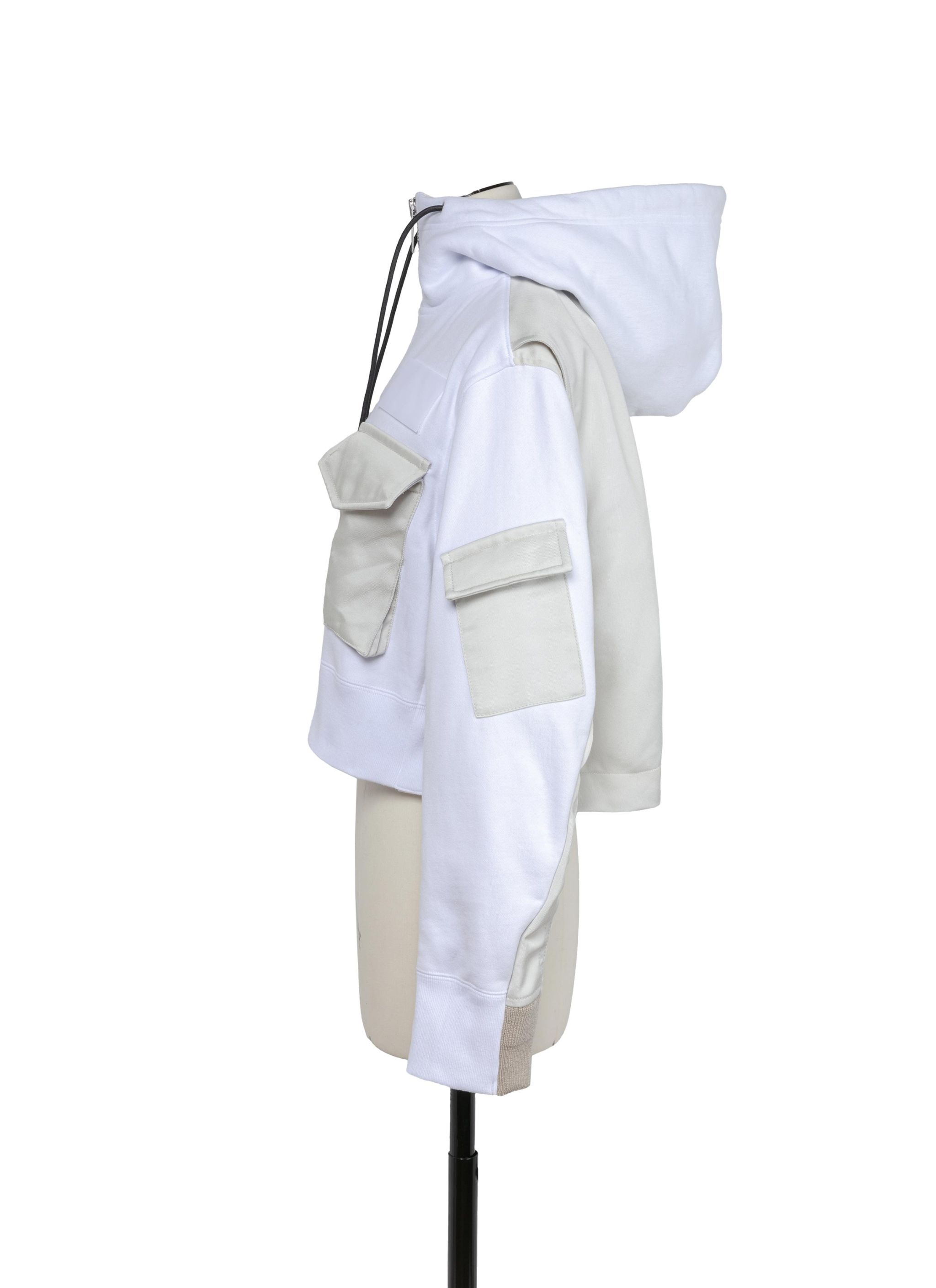 sacai x SPIEWAK Cotton Jersey Hoodie - 2