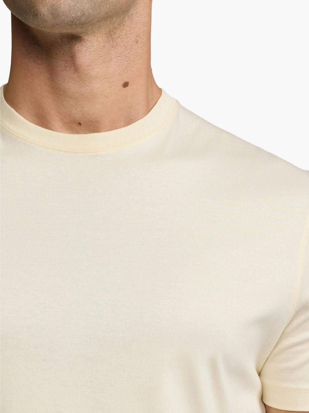 light beige t-shirt - 6